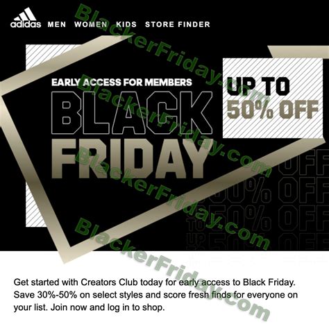 will adidas have a black friday sale